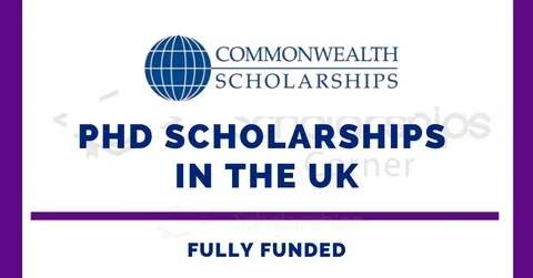 Commonwealth PhD Scholarships 2024/2025